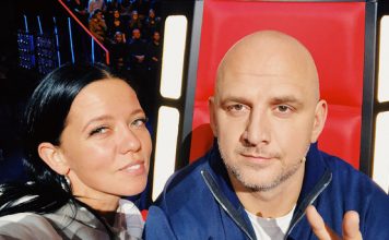 Бывшая супруга Потапа появилась на премии YUNA в стильном платье с кружевом