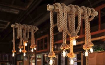 Выбор красивых дизайнерских люстр и абажуров для освещения в стиле лофт
