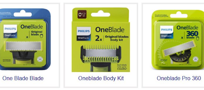 Philips OneBlade: полный комплект для бритья